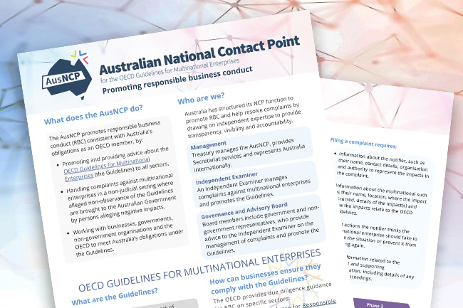 AusNCP Fact Sheet now available